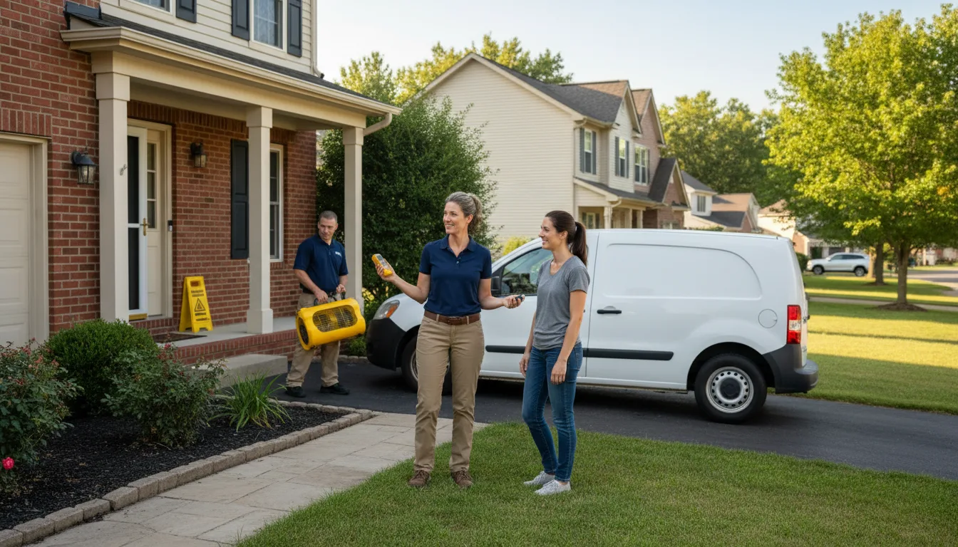 Residential water damage restoration in American Falls, ID
